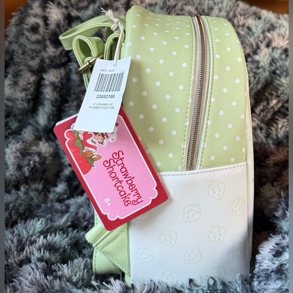 Loungefly Strawberry Shortcake Mini Backpack With Matching Wallet NWT - Picture 6 of 10